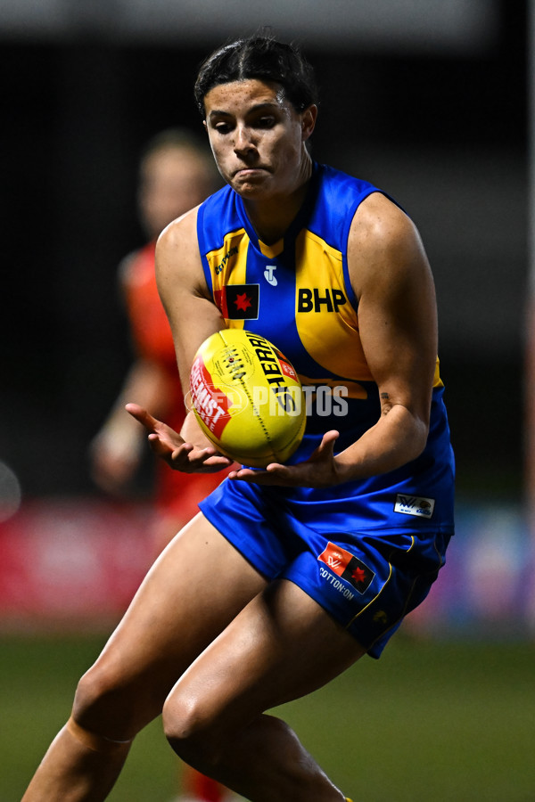 AFLW 2025 Round 01 - West Coast v Gold Coast - A-61347432