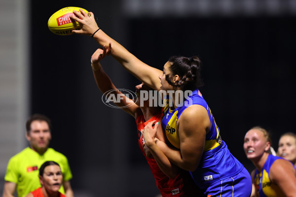 AFLW 2025 Round 01 - West Coast v Gold Coast - A-61349732