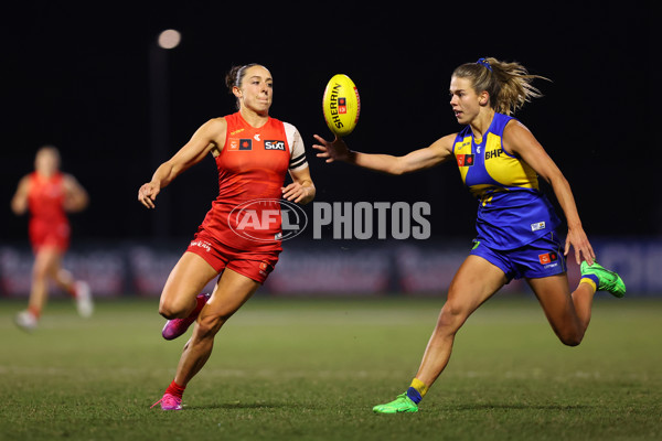 AFLW 2025 Round 01 - West Coast v Gold Coast - A-61349791