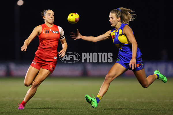 AFLW 2025 Round 01 - West Coast v Gold Coast - A-61349792