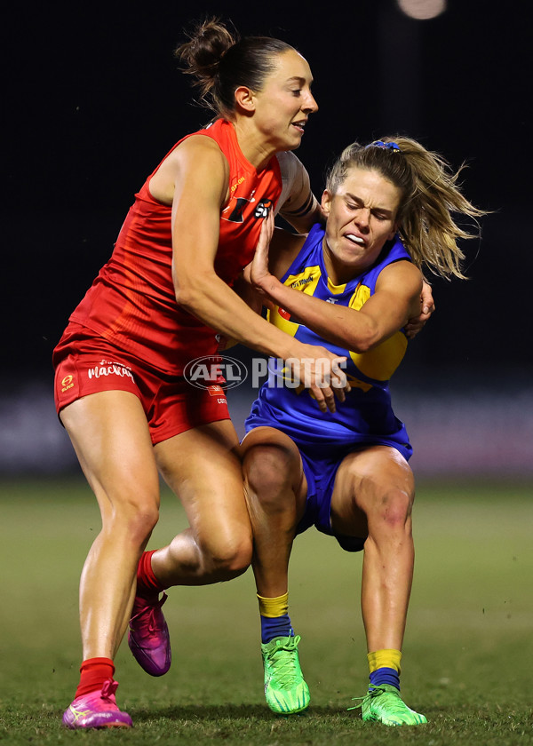 AFLW 2025 Round 01 - West Coast v Gold Coast - A-61350672