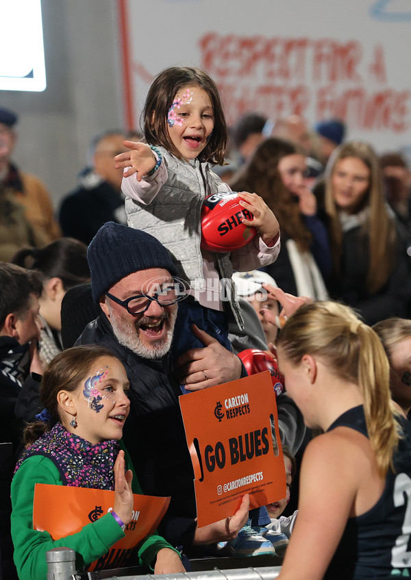 AFLW 2025 Round 01 - Carlton v Collingwood - A-61354287