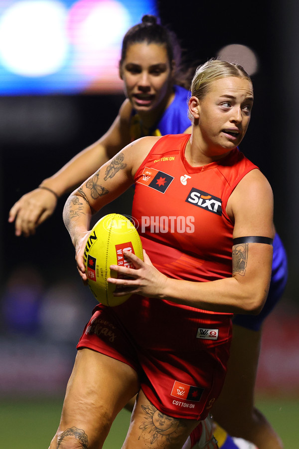 AFLW 2025 Round 01 - West Coast v Gold Coast - A-61354343