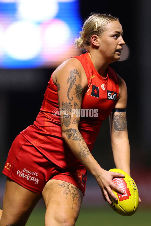 AFLW 2025 Round 01 - West Coast v Gold Coast - A-61357805