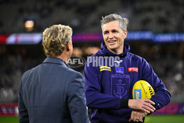 AFL 2025 Round 23 - Fremantle v Brisbane - A-61376957