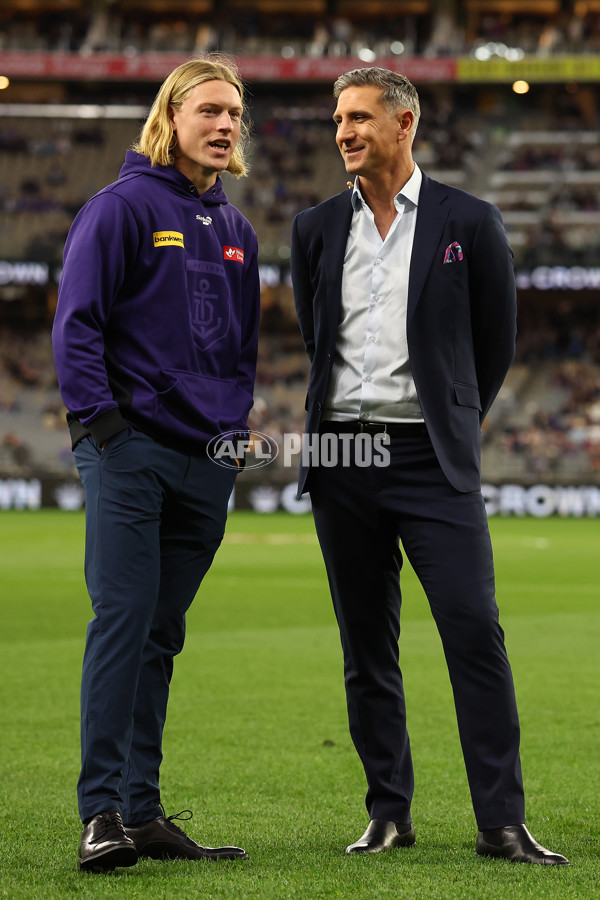 AFL 2025 Round 23 - Fremantle v Brisbane - A-61376969