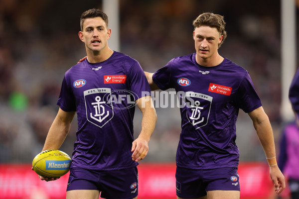 AFL 2025 Round 23 - Fremantle v Brisbane - A-61376970