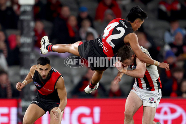 AFL 2025 Round 23 - Essendon v St Kilda - A-61381094
