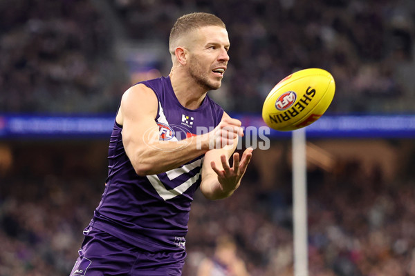 AFL 2025 Round 23 - Fremantle v Brisbane - A-61381103