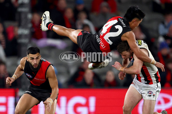 AFL 2025 Round 23 - Essendon v St Kilda - A-61382448