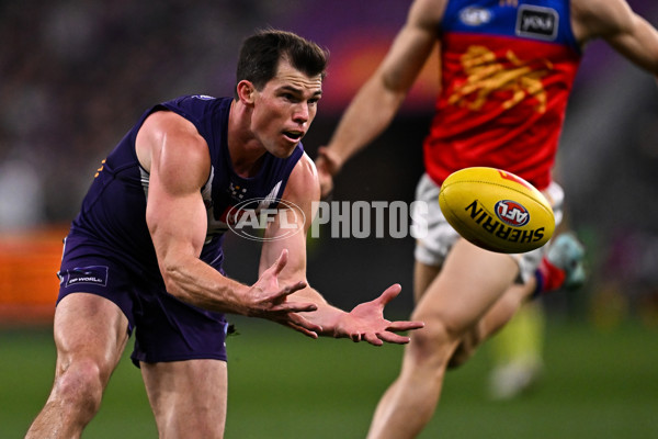 AFL 2025 Round 23 - Fremantle v Brisbane - A-61382515