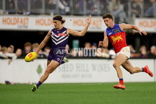 AFL 2025 Round 23 - Fremantle v Brisbane - A-61383672
