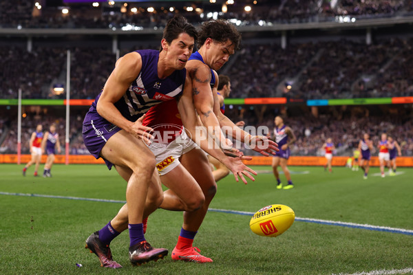 AFL 2025 Round 23 - Fremantle v Brisbane - A-61383721