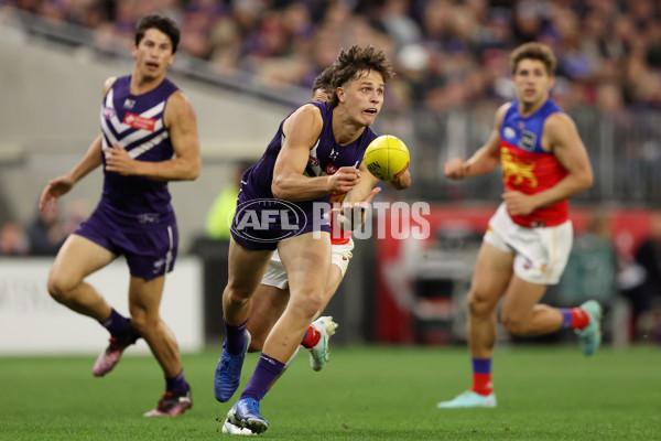 AFL 2025 Round 23 - Fremantle v Brisbane - A-61383746