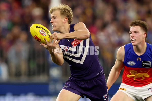 AFL 2025 Round 23 - Fremantle v Brisbane - A-61383752