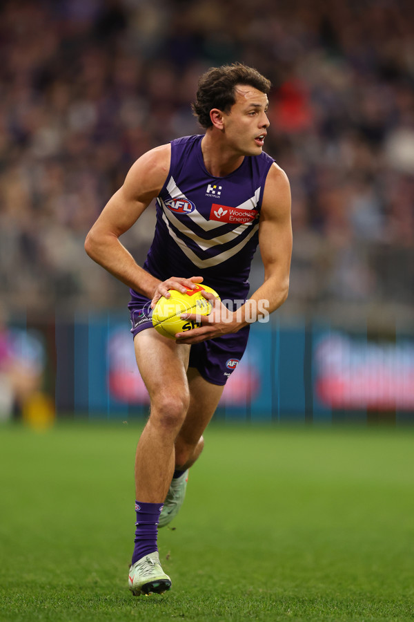 AFL 2025 Round 23 - Fremantle v Brisbane - A-61383753