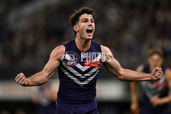 AFL 2025 Round 23 - Fremantle v Brisbane - A-61385343