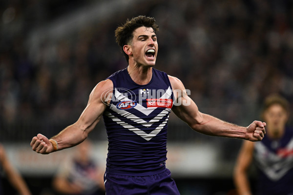 AFL 2025 Round 23 - Fremantle v Brisbane - A-61386223