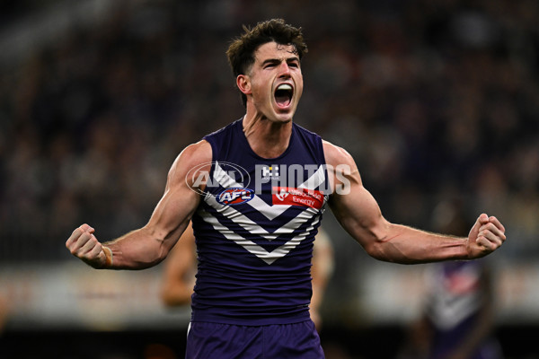 AFL 2025 Round 23 - Fremantle v Brisbane - A-61386224