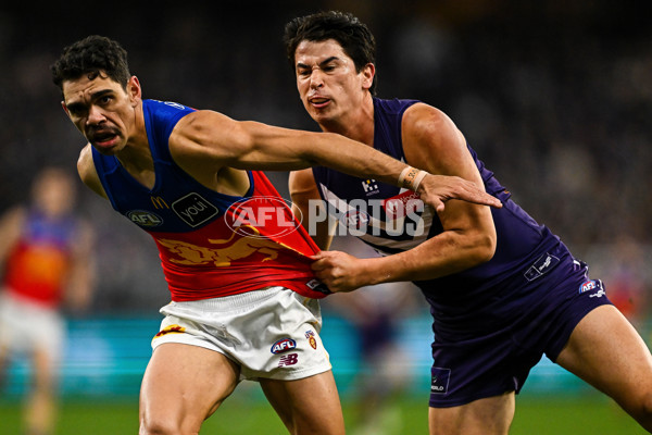 AFL 2025 Round 23 - Fremantle v Brisbane - A-61388401