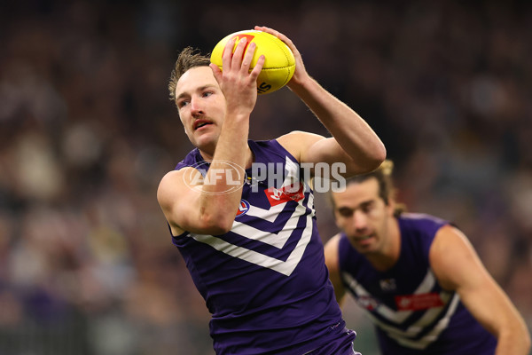 AFL 2025 Round 23 - Fremantle v Brisbane - A-61388404