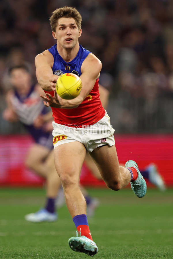 AFL 2025 Round 23 - Fremantle v Brisbane - A-61389023