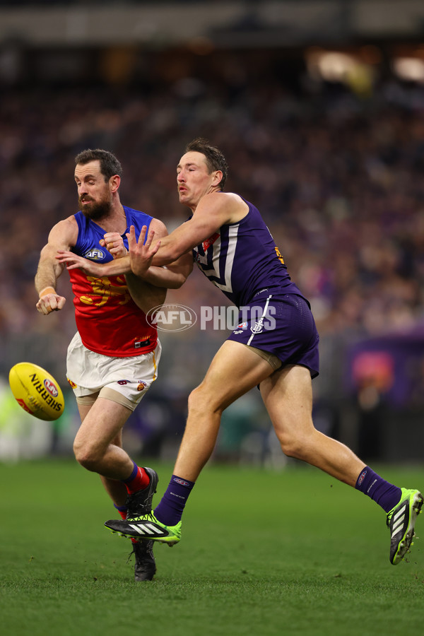 AFL 2025 Round 23 - Fremantle v Brisbane - A-61390831