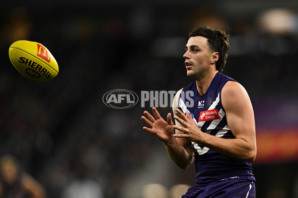 AFL 2025 Round 23 - Fremantle v Brisbane - A-61390881