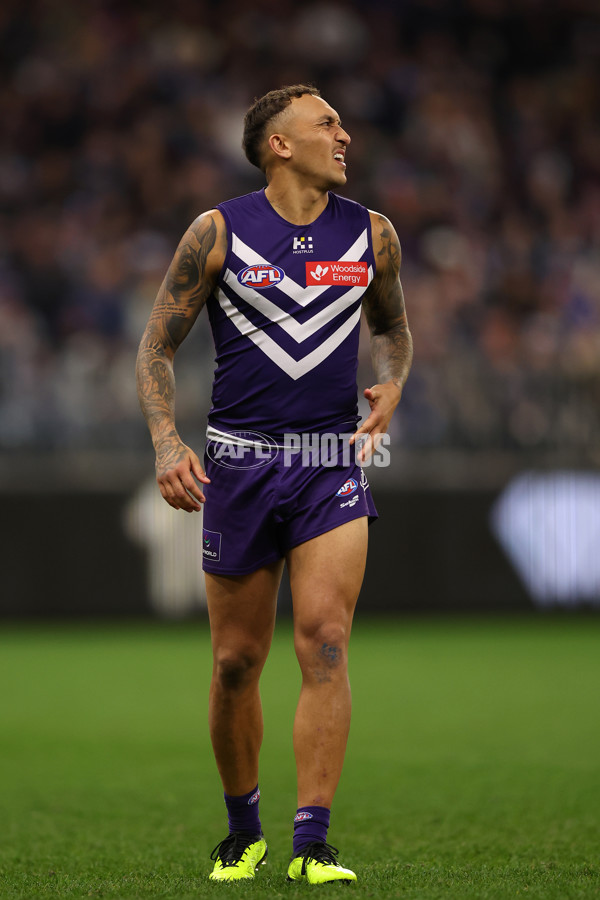 AFL 2025 Round 23 - Fremantle v Brisbane - A-61391635