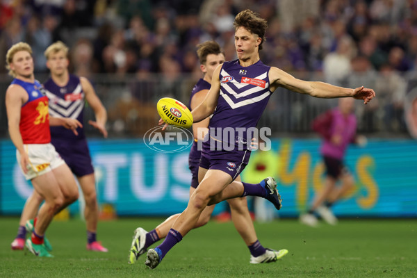 AFL 2025 Round 23 - Fremantle v Brisbane - A-61393760