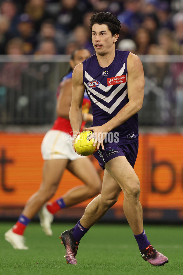 AFL 2025 Round 23 - Fremantle v Brisbane - A-61393766