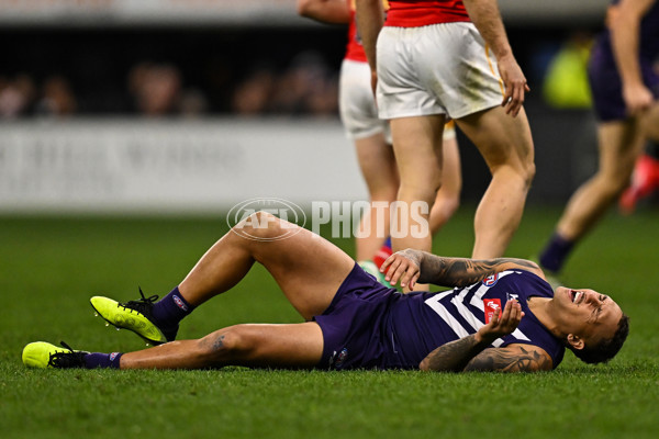 AFL 2025 Round 23 - Fremantle v Brisbane - A-61393770