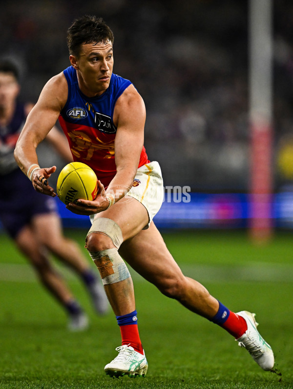 AFL 2025 Round 23 - Fremantle v Brisbane - A-61394479