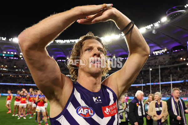 AFL 2025 Round 23 - Fremantle v Brisbane - A-61394488