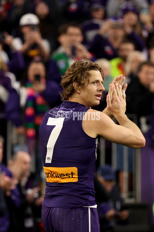 AFL 2025 Round 23 - Fremantle v Brisbane - A-61394491