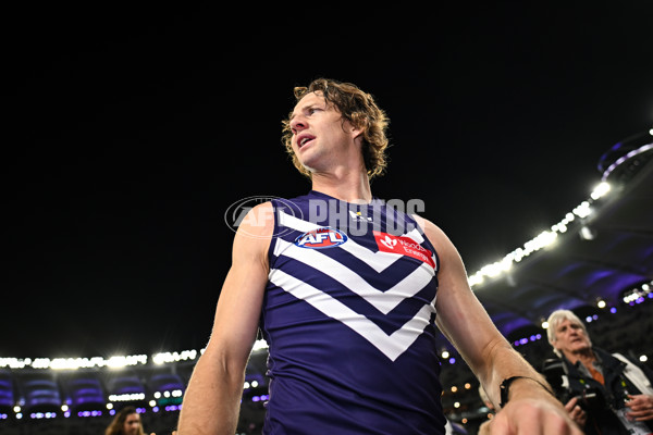 AFL 2025 Round 23 - Fremantle v Brisbane - A-61394506