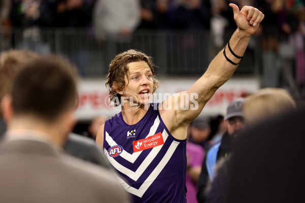 AFL 2025 Round 23 - Fremantle v Brisbane - A-61394530