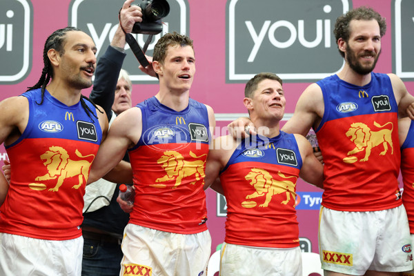 AFL 2025 Round 23 - Fremantle v Brisbane - A-61394535