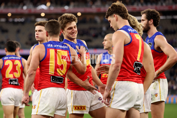 AFL 2025 Round 23 - Fremantle v Brisbane - A-61394546