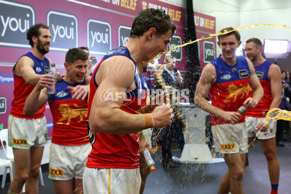 AFL 2025 Round 23 - Fremantle v Brisbane - A-61396287