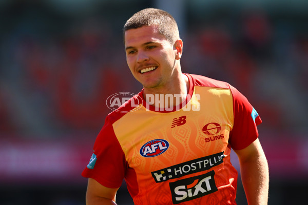 AFL 2025 Round 23 - Gold Coast v GWS - A-61396347