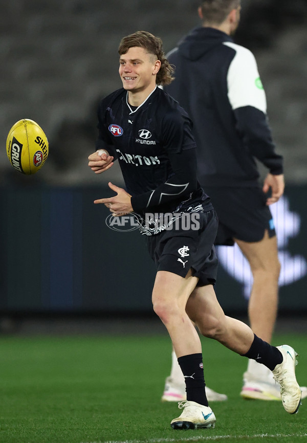 AFL 2025 Round 23 - Carlton v Port Adelaide - A-61396356