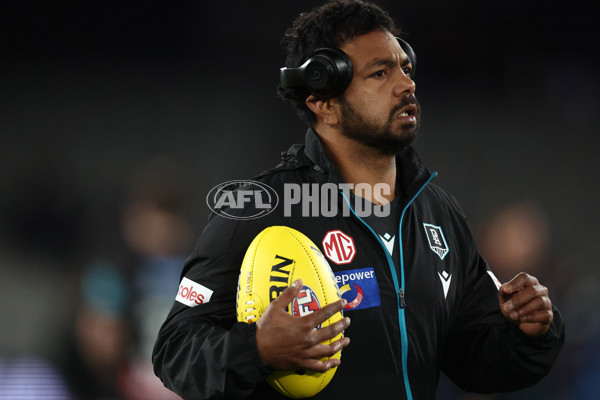 AFL 2025 Round 23 - Carlton v Port Adelaide - A-61396361