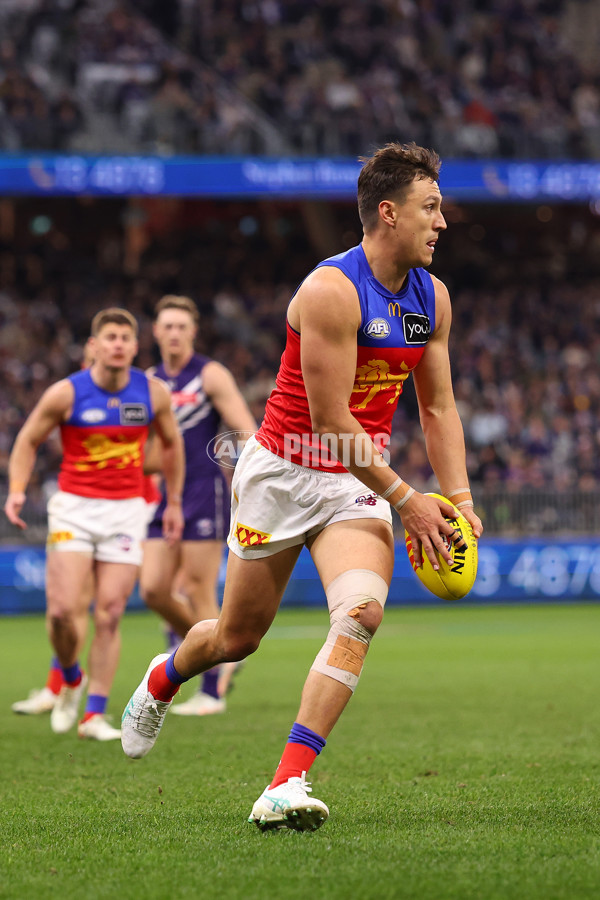 AFL 2025 Round 23 - Fremantle v Brisbane - A-61397204