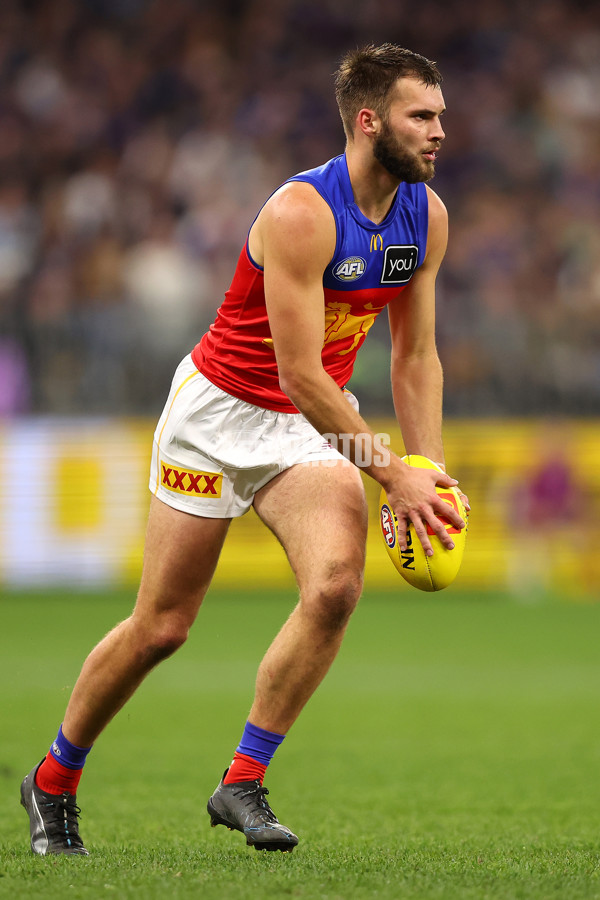 AFL 2025 Round 23 - Fremantle v Brisbane - A-61397219