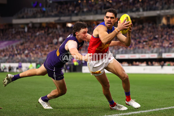 AFL 2025 Round 23 - Fremantle v Brisbane - A-61397223