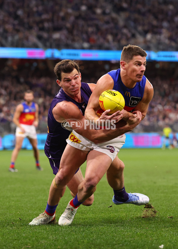 AFL 2025 Round 23 - Fremantle v Brisbane - A-61397224