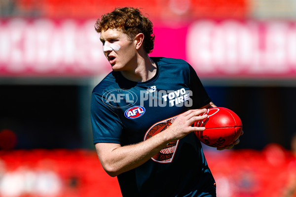AFL 2025 Round 23 - Gold Coast v GWS - A-61397243