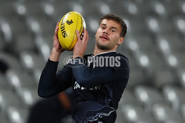 AFL 2025 Round 23 - Carlton v Port Adelaide - A-61399385