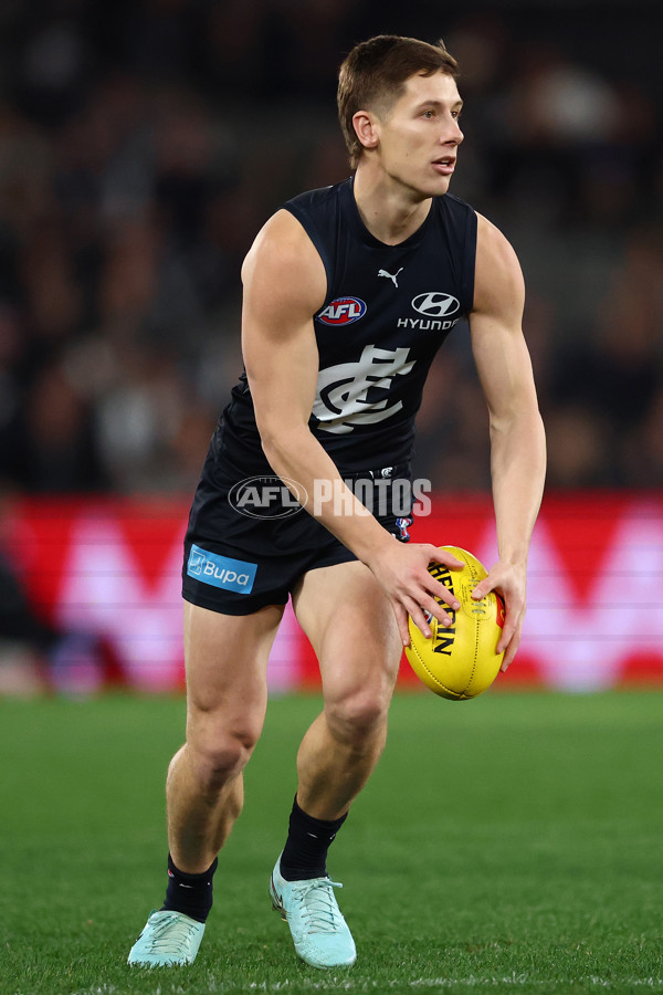 AFL 2025 Round 23 - Carlton v Port Adelaide - A-61402118